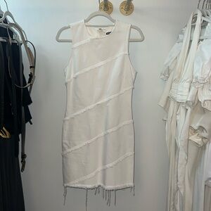 Alexander Wang White Denim Dress size 2